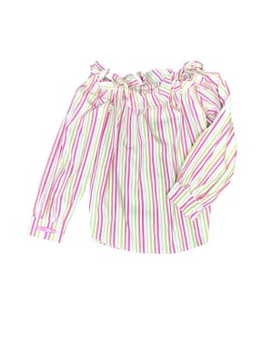 Striped pink shirt ROSE